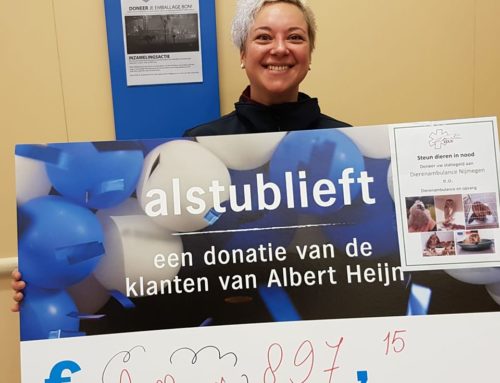 Statiegeldactie bij de AH St. Jacobslaan